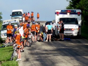 bicycle crash