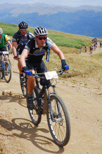 My prescription Adidas Adivista cycling sunglasses in use at Leadville 100