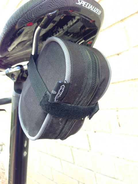 Arundel Dual Seatbag - Grey Cycling Saddle Bag For Bike Storage